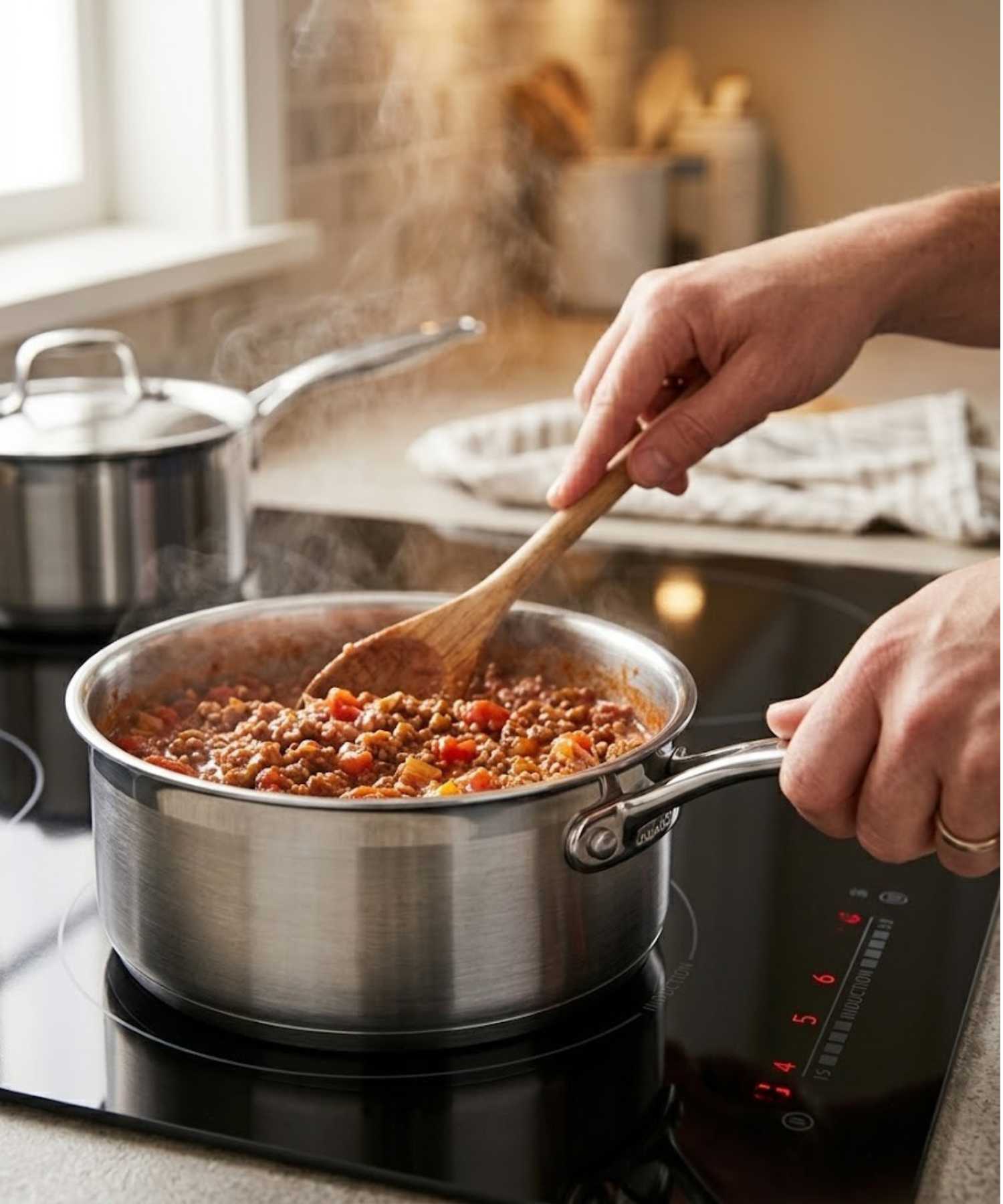 Stainless Steel Saucepan