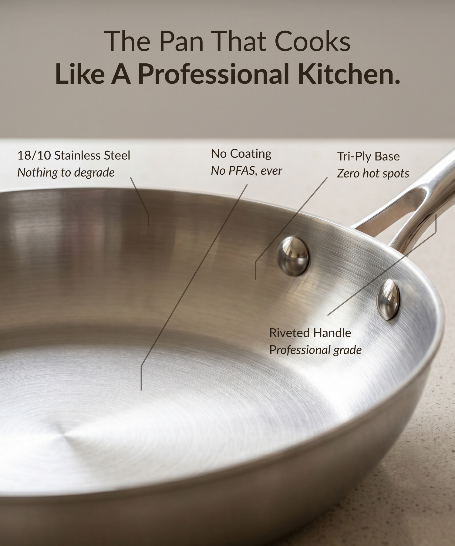 Stainless Steel Pan