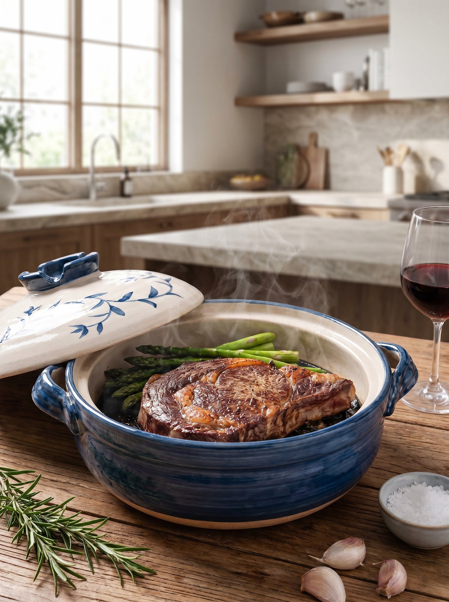 Pot en Argile Japonais AERA — Casserole Céramique Traditionnelle
