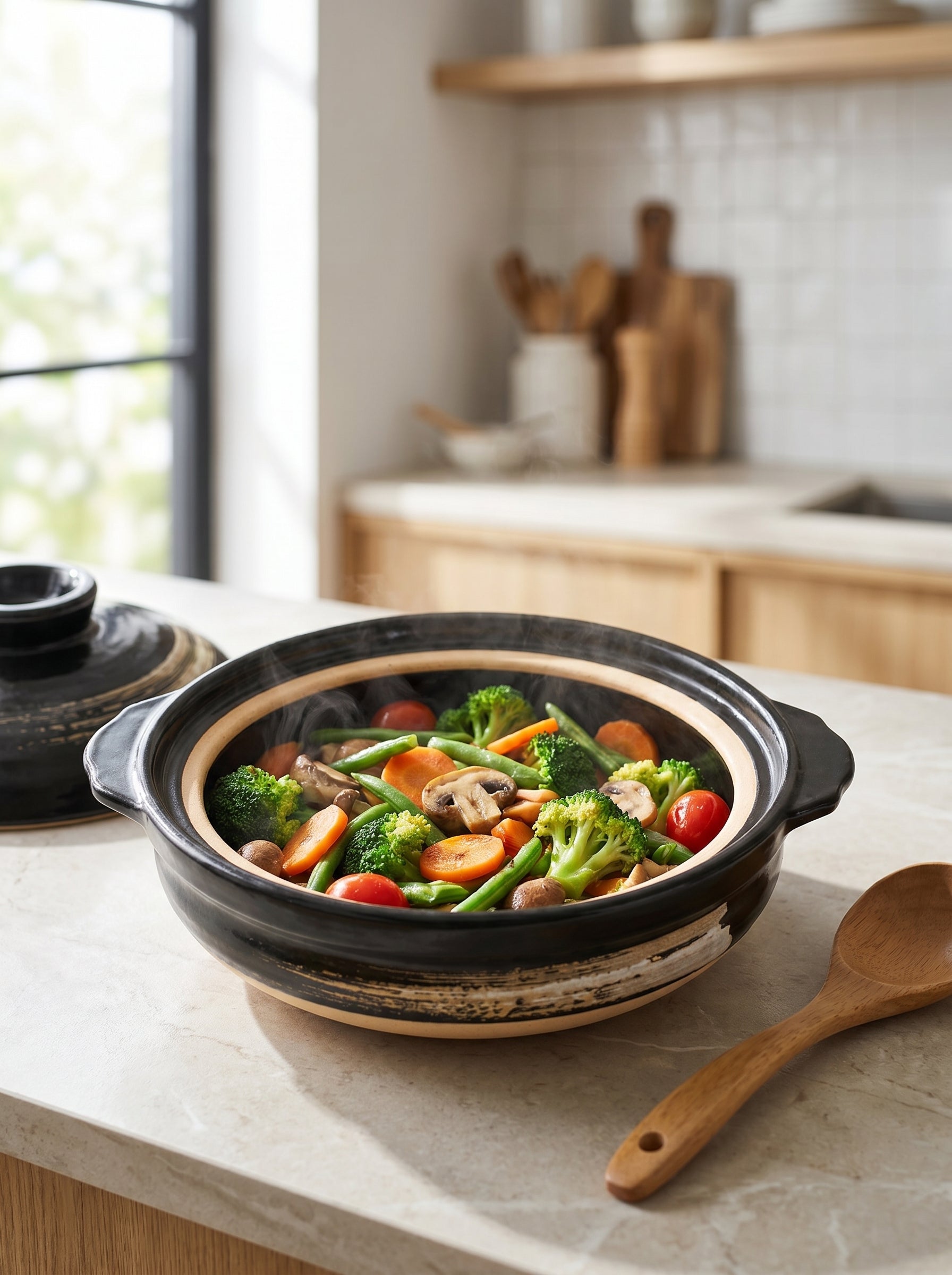 Pot en Argile Japonais AERA — Casserole Céramique Traditionnelle