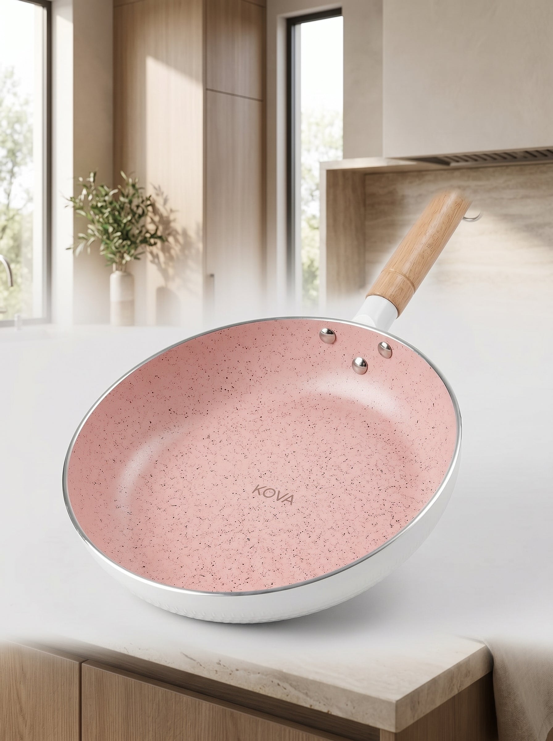 Poêle Céramique AERA — Revêtement Naturel Sans PFAS