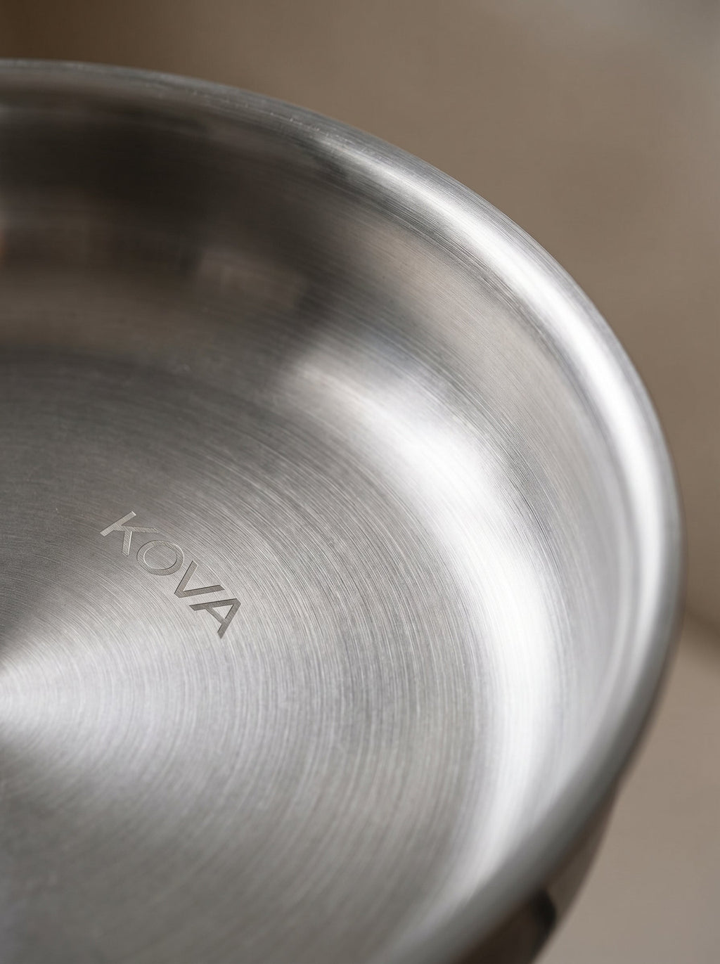 Poêle Inox 304 AERA — Non Revêtue, Pour Steak & Saisie
