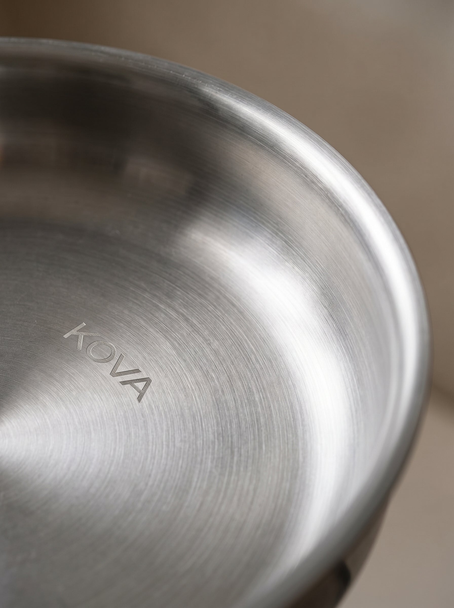 Poêle Inox 304 AERA — Non Revêtue, Pour Steak & Saisie
