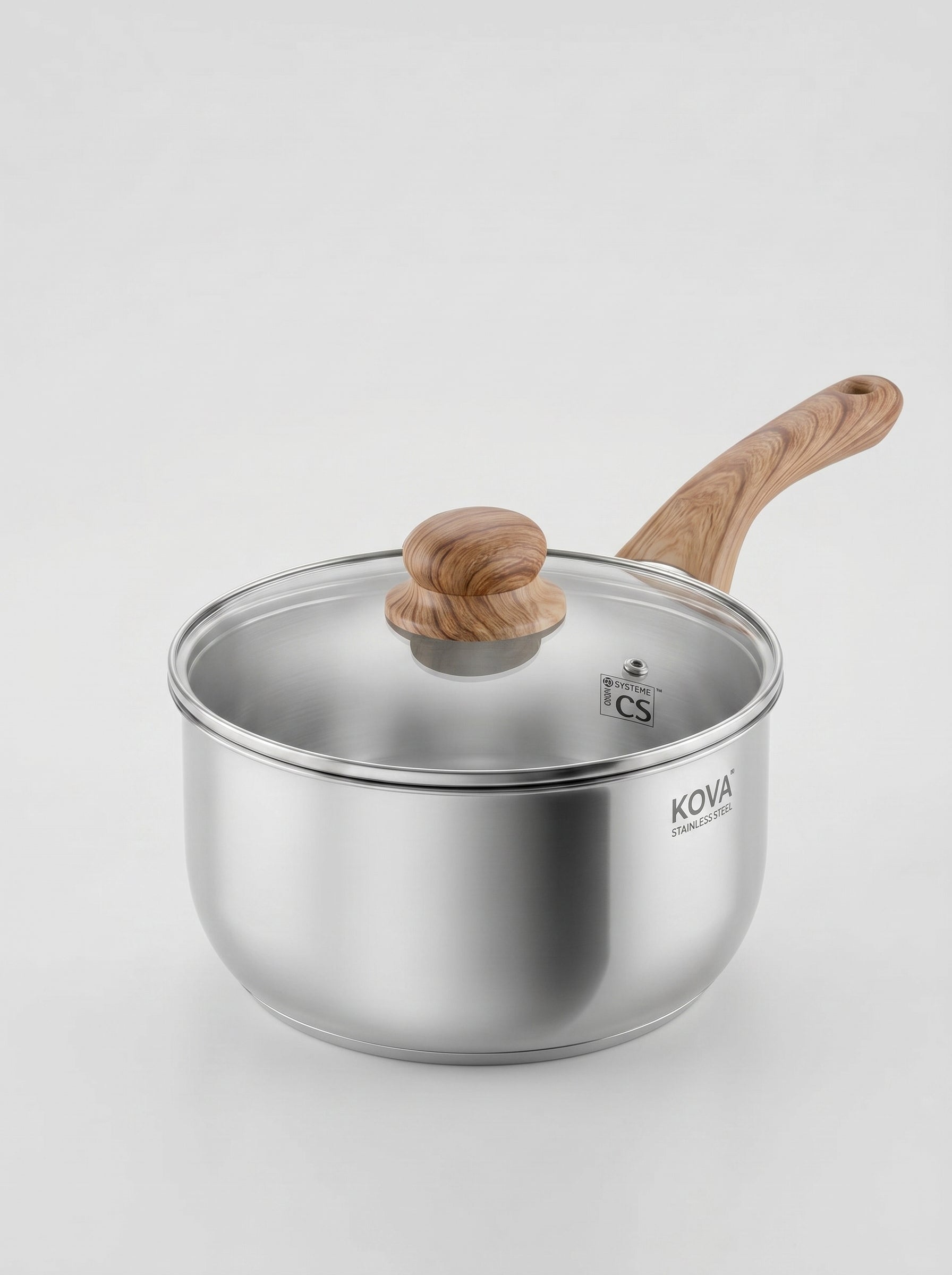Casserole à Sauce AERA — Inox Premium (0,9L / 1,8L / 2,7L)