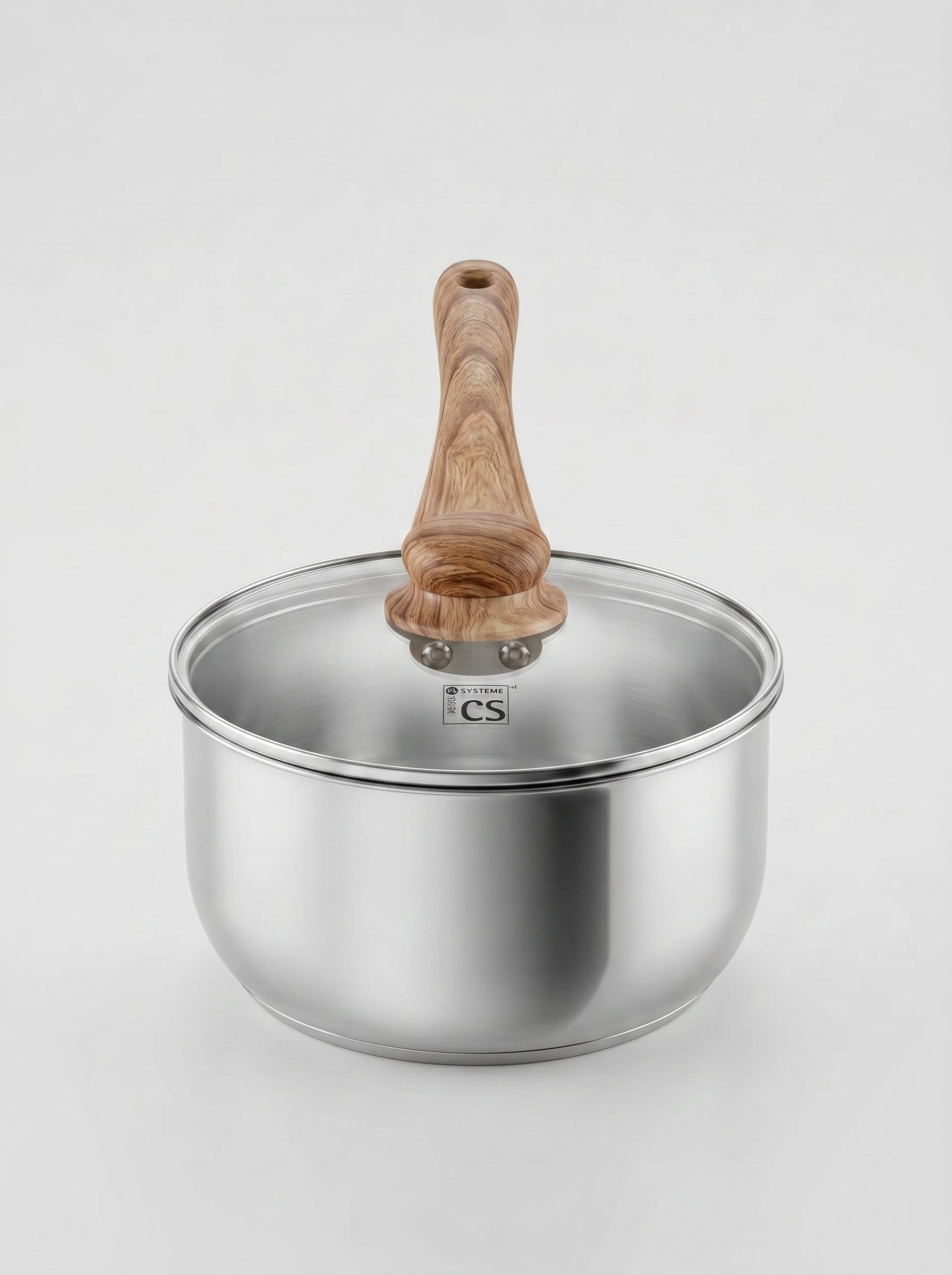 Casserole à Sauce KOVA — Inox Premium (0,9L / 1,8L / 2,7L)