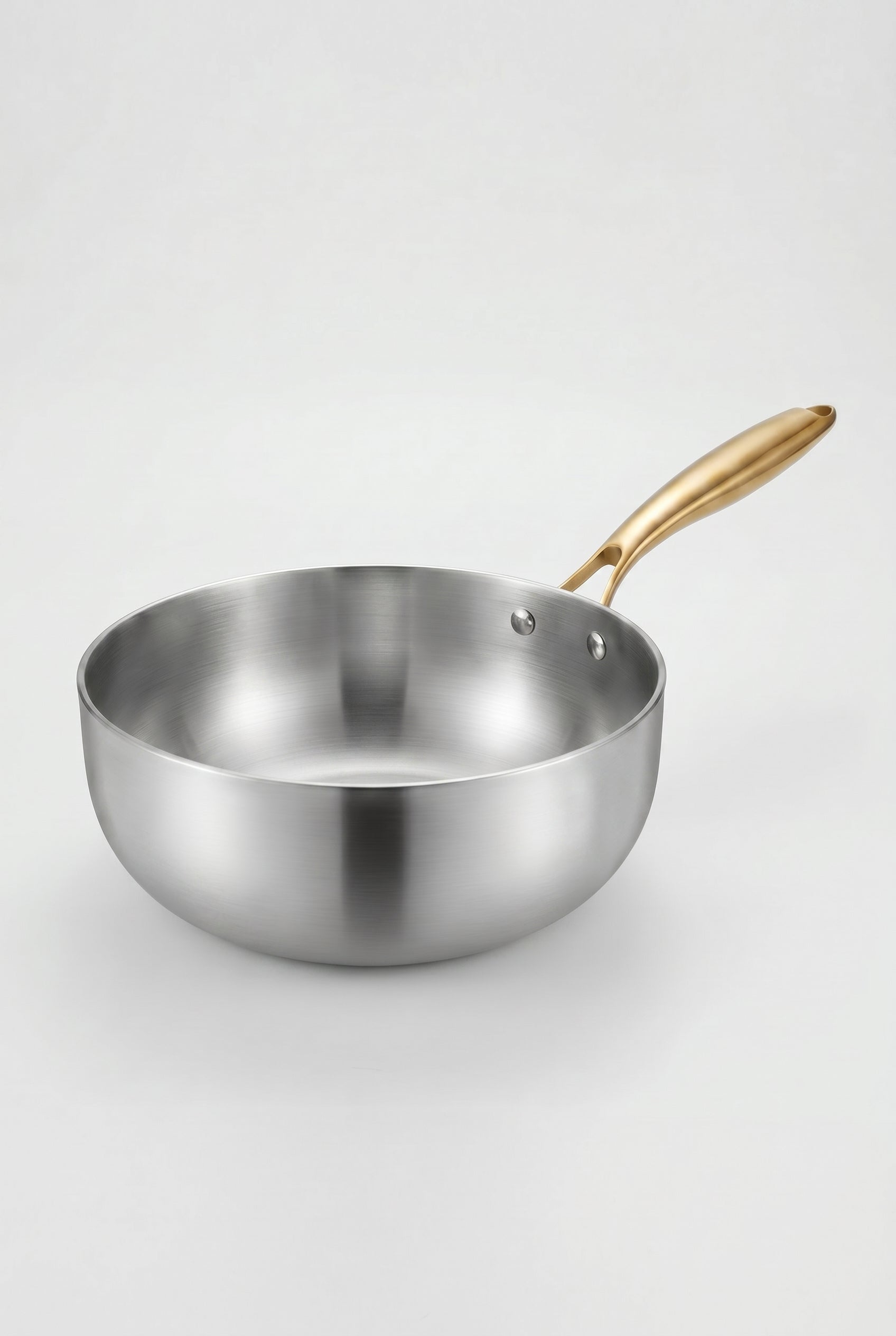 AERA 316 Stainless Steel Wok — Uncoated