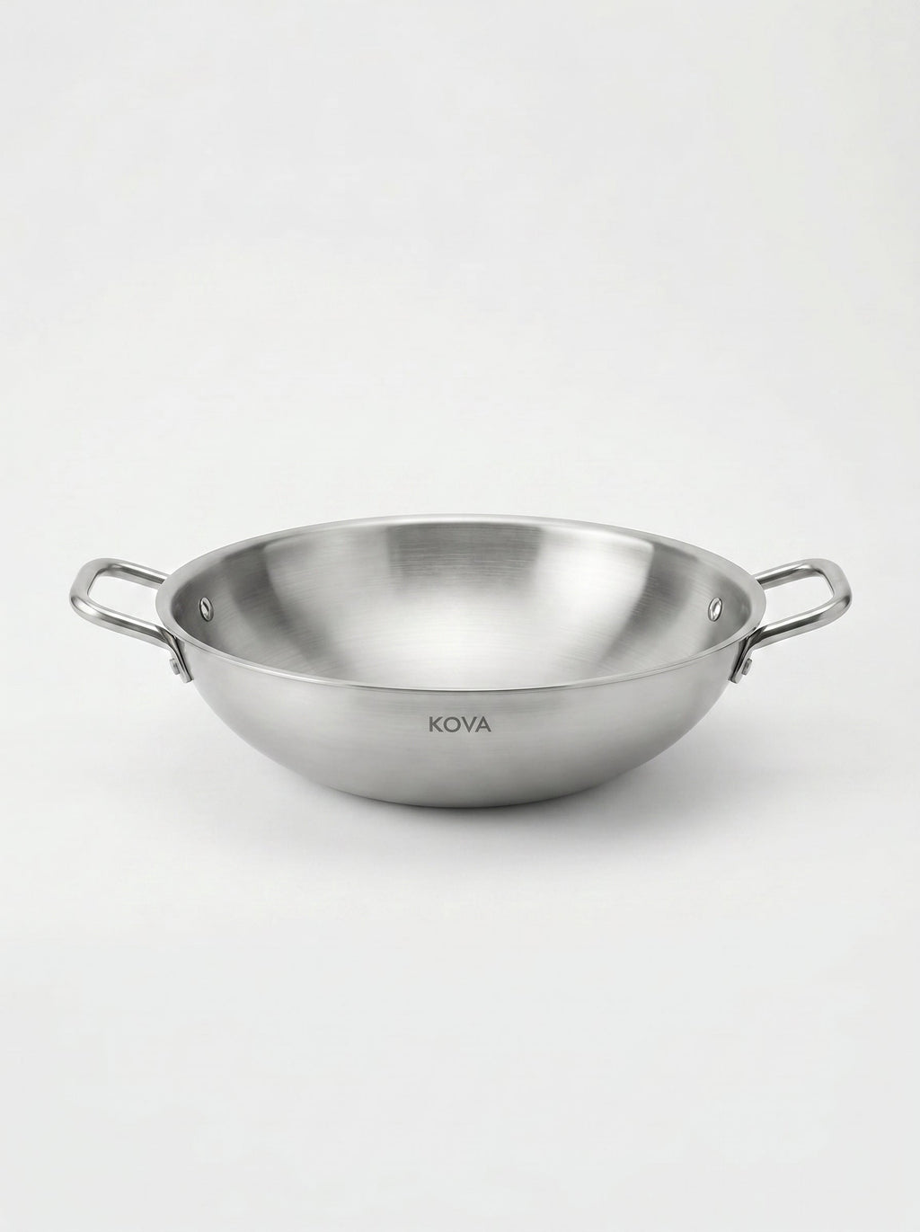 Grand Wok Chef AERA — Inox 304 Double Poignée